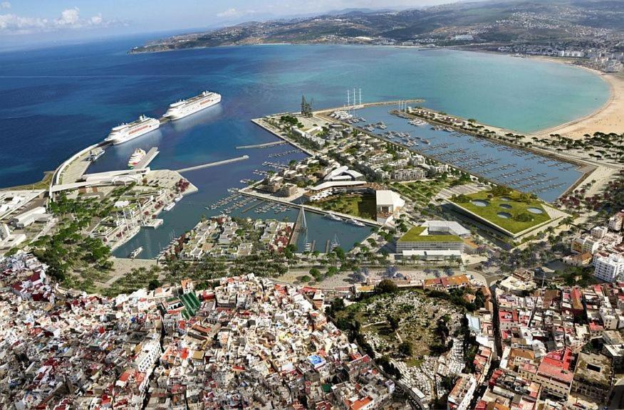 Ap 2Ch City Centre Parking En Face Hilton A Cote Du Plage Ταγγέρη Εξωτερικό φωτογραφία